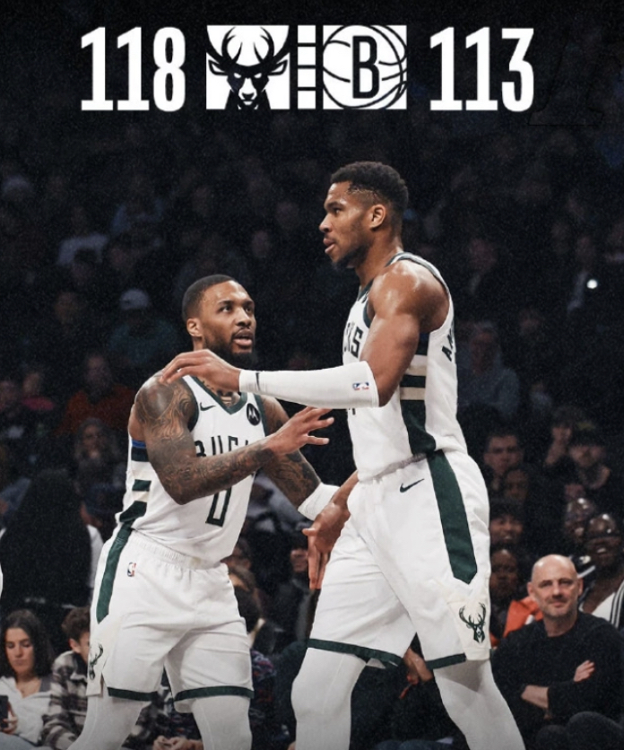 米兰体育亚洲官网-包含雄鹿击败篮网继续扩大领先的词条